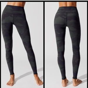 ALO yoga high waist camo leggings